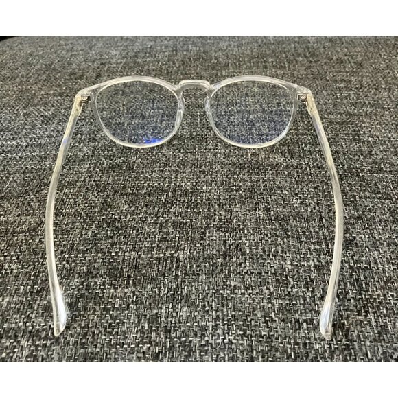 Clear Transparent Blue Light Blocking Glasses Unisex CNLO CE Certified - Picture 4 of 5